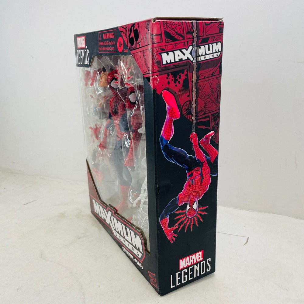 Marvel Legends Spider-Man Maximum Series w/Spider Web 5.5" Action Figure Toy