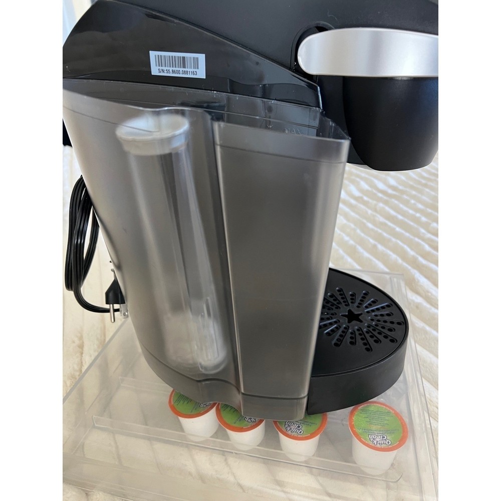 Keurig K Cup Coffee Maker Black Silver Single Serve With K Cups Bundle