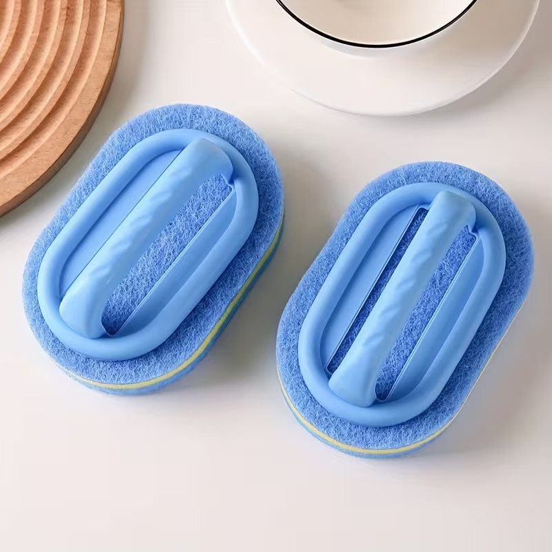 2× Magic Sponge Easy Cleaning Ceramic Tile Kitchen & Bathroom Surface Glass US
