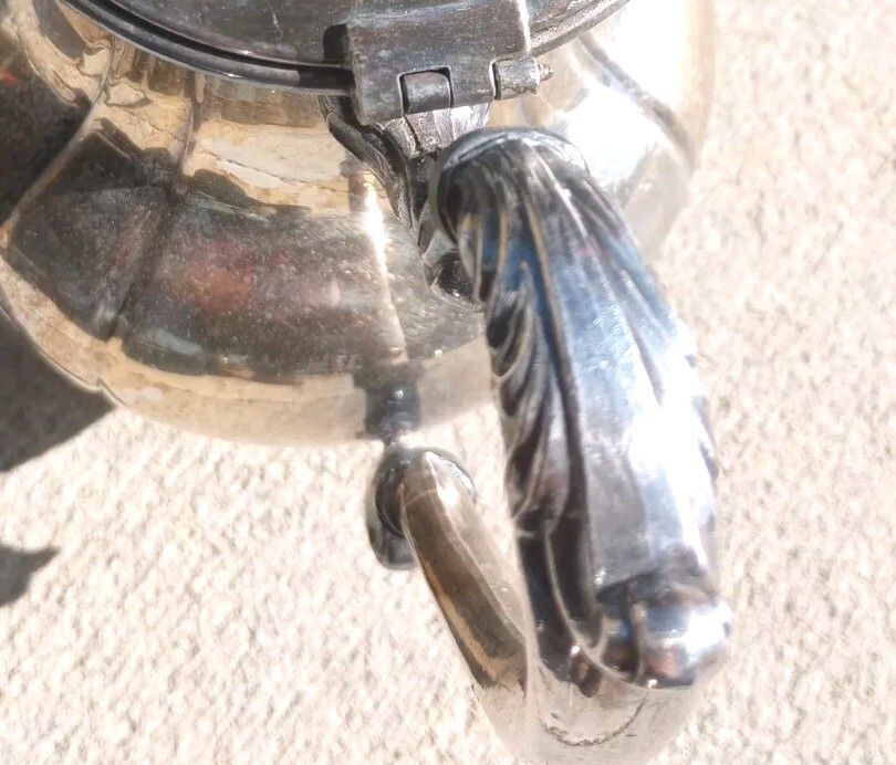 Antique Silver Plated Teapot