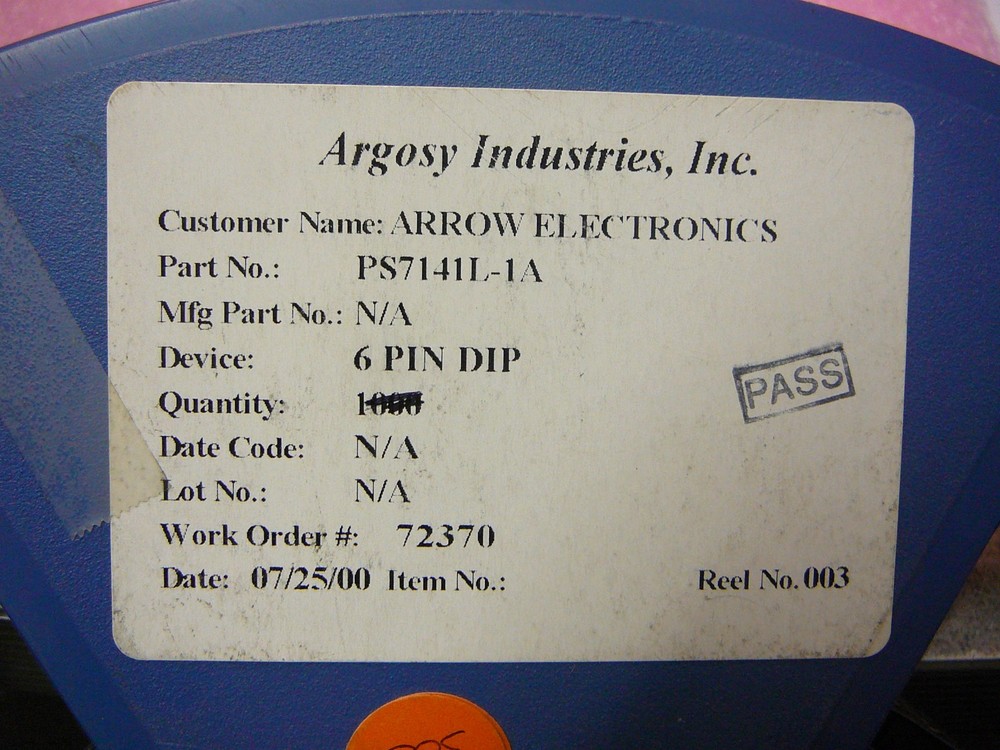 NEC PS7141L-1A SOLID STATE RELAY 6-PIN DIP Break Down Voltage **NEW** Qty.3