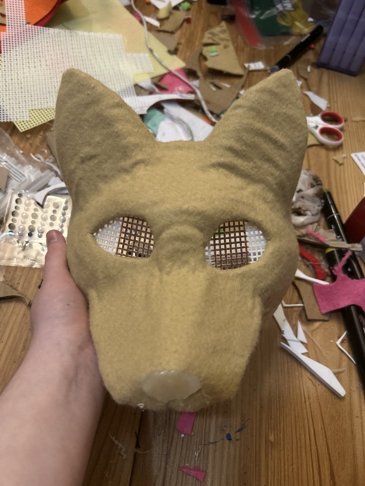 German Shepherd Mask