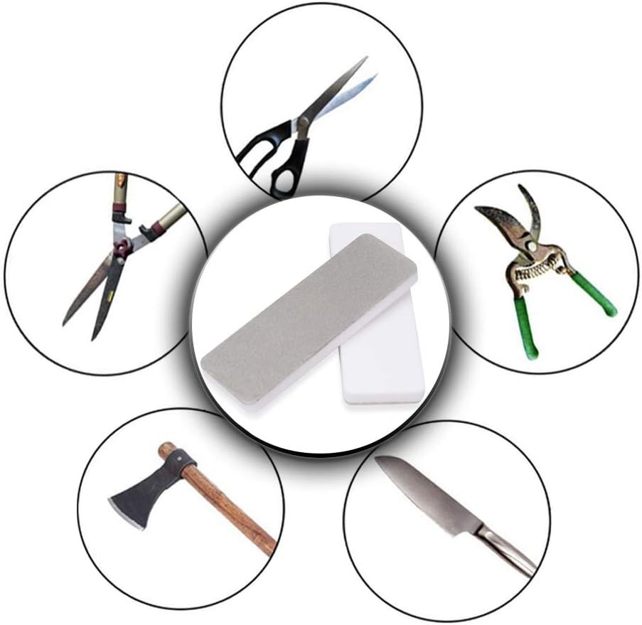 Diamond Sharpening Stone Knife Sharpener Mini Compact Double Side for Pocket #40