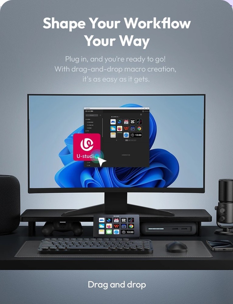 Macro Pad Programmable shortcut