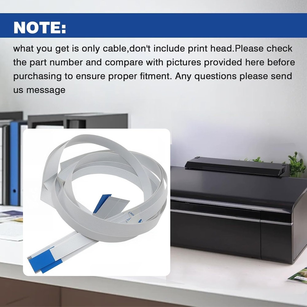 Epson-Compatible Print Head Cable – Ensures Quality & Performance Restoration