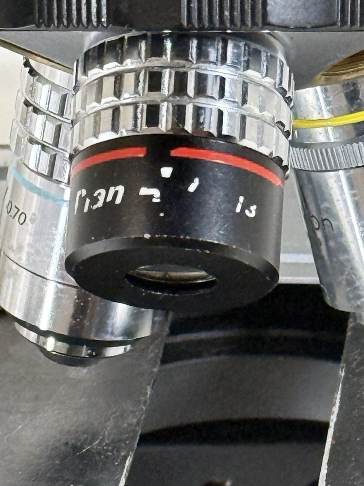 Nikon Labophot Binocular Microscope 10x 40x Objectives - Missing condenser