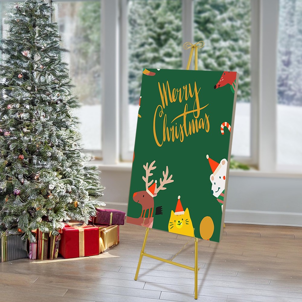 Display Easel Stand Floor Standing Easel Display Stand For Wedding Party