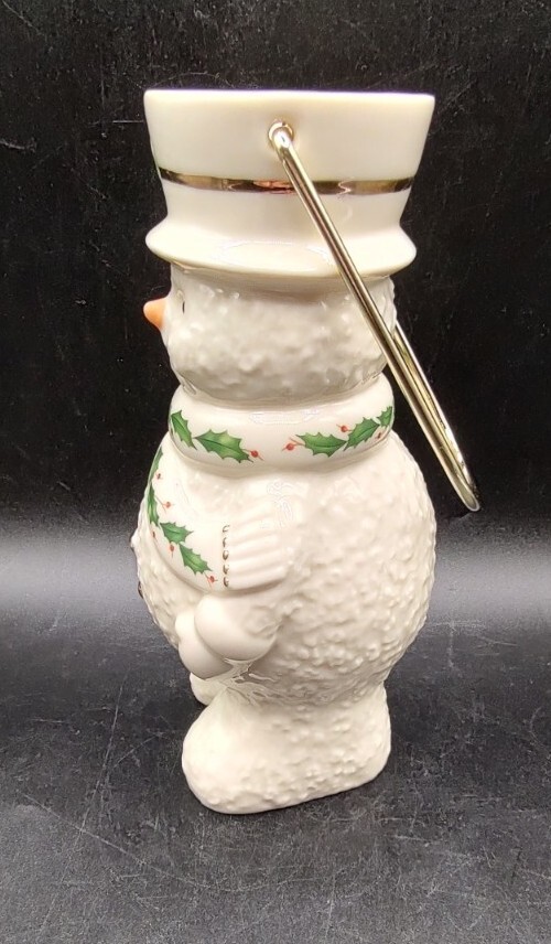 Lenox Snowman Tealight Lantern Figurine