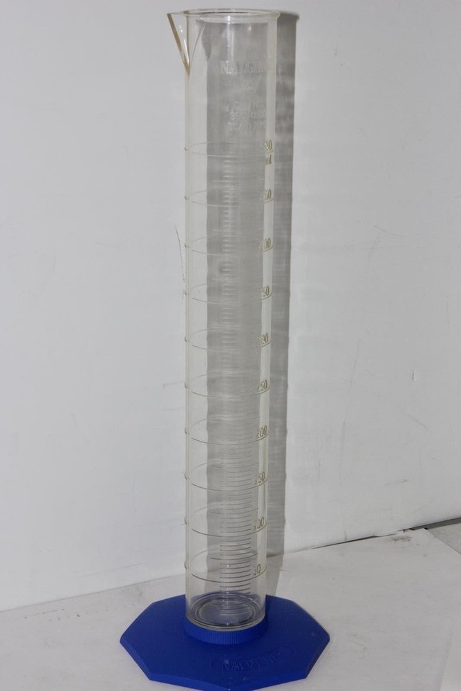 NALGENE 3663-0500 500mL Graduated Cylinder with PP Base