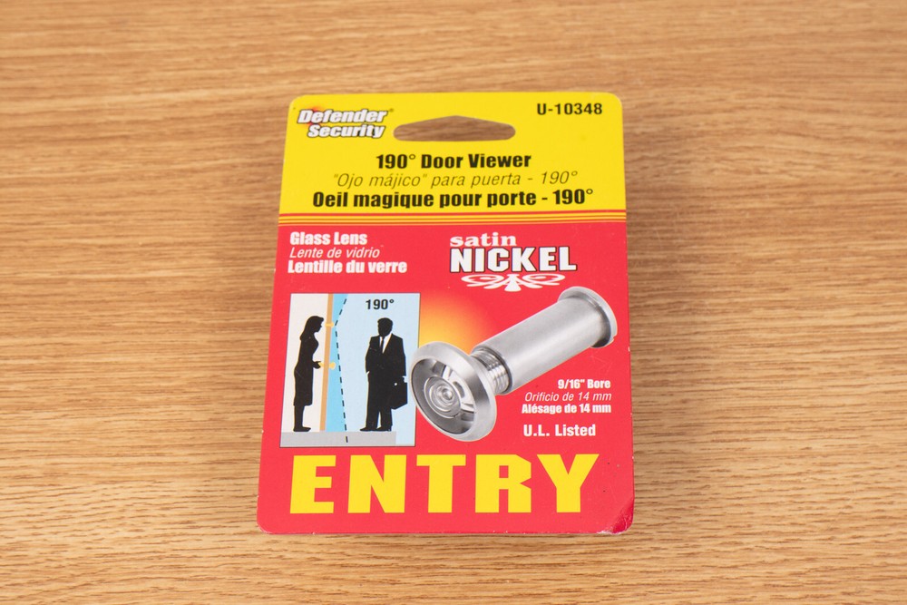 Defender Security Entry Nickel Door Viewer