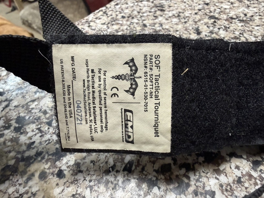 SOF Tactical Tourniquet Black EMD