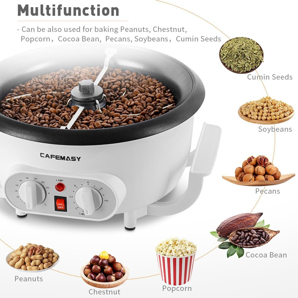 Home Coffee Bean Roaster Machine - Coffee Bean Handle Design Electric Automatic