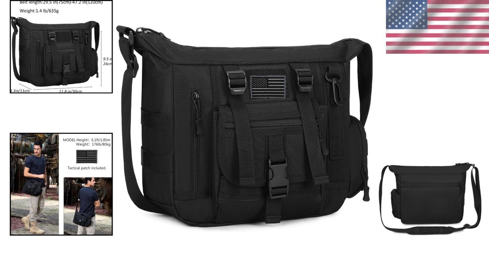 EDC Tactical Sling Bag with Adjustable Strap - Lightweight & Stylish Design