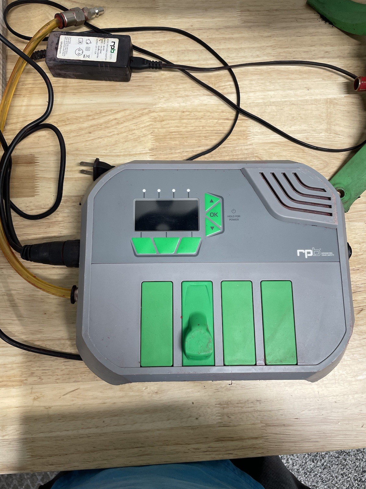 RPB Gas Monitor, Radex Air Filter, T-Link Respirator