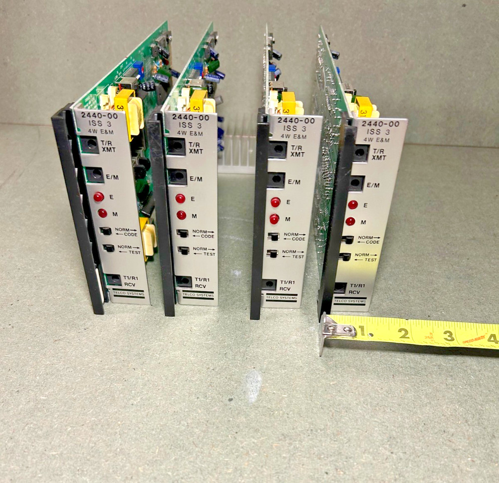TELCO SYSTEMS 2440-00 ISS 3 4W E&M Card Module