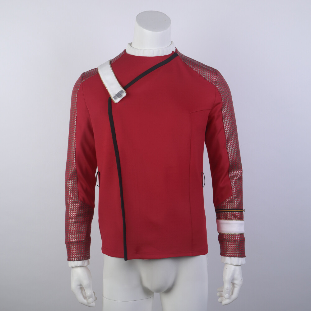 For Strange New Worlds Captain Pike MM Jackets Undershirts Starfleet Uniforms