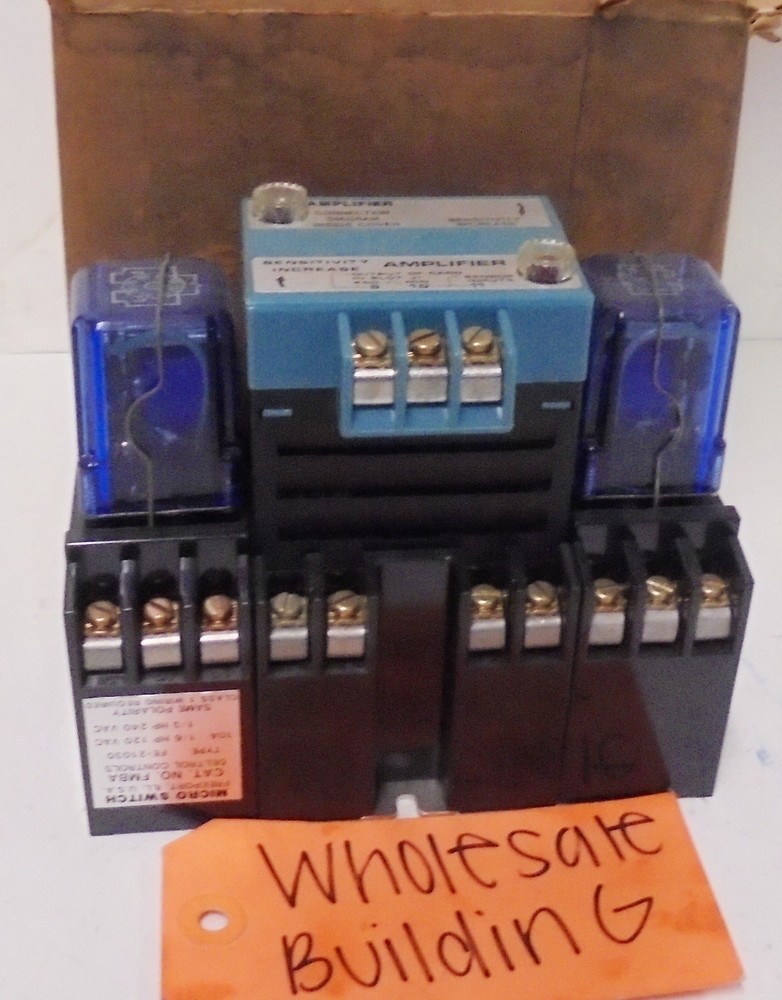 MICROSWITCH, PROXIMITY CONTROL, FMBA, WITH SENSITIVITY AMPLIFIER