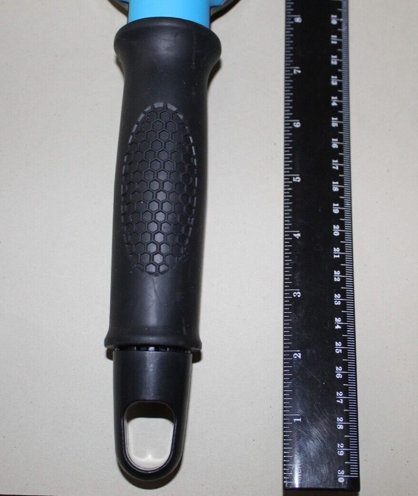 Ice Scraper & Crusher Tool Windshield For Ice & Snow Removal Anti-Scratch Blue
