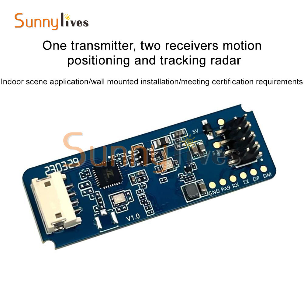 HLK-LD2450 DC5V 24G Human Presence Inductive Radar Sensor Motion Module US