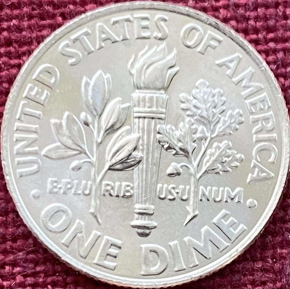2009 D Roosevelt Dime BU from Original Bank Wrap