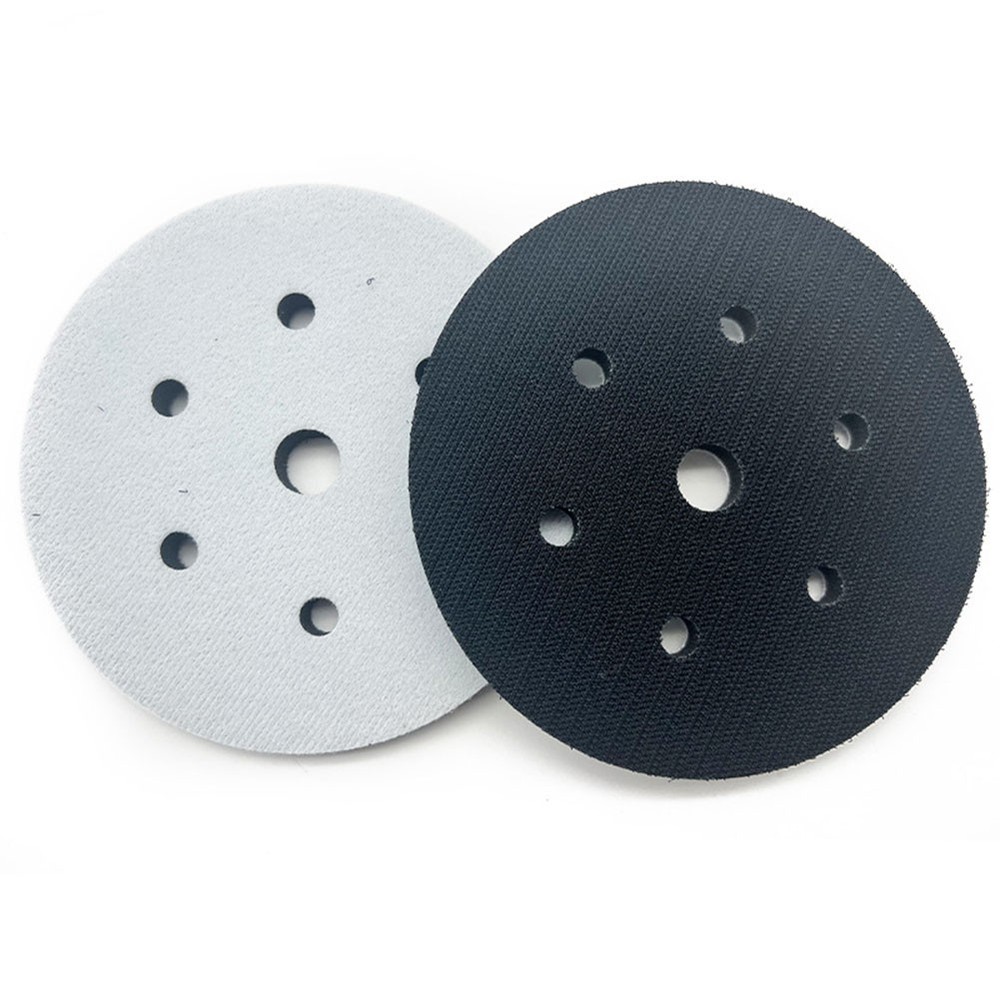 6Inch 7holes Sponge Interface Pad Hook&Loop Sanding Disc Sander Backing Pad