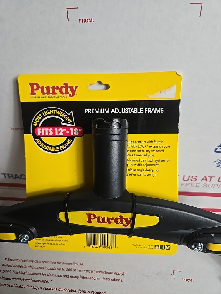 Purdy 12 in - 18 in Adjustable Paint Roller Frame - 14A753018