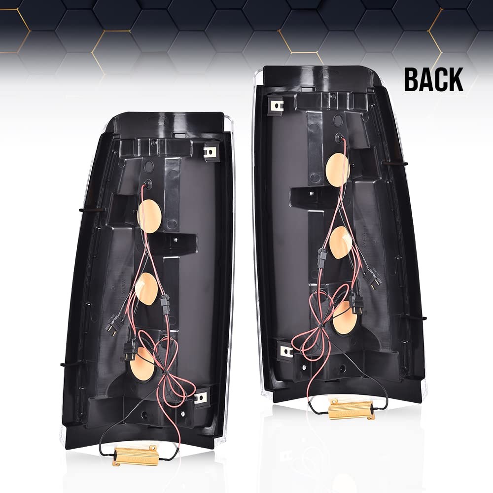 LED Tail Lights Taillight Assembly for Chevy Silverado GMC Sierra 1999-2007