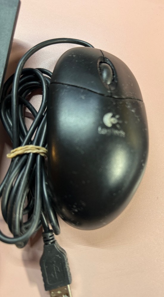 Lenove Corded Keyboard & Logitech Corded Mouse