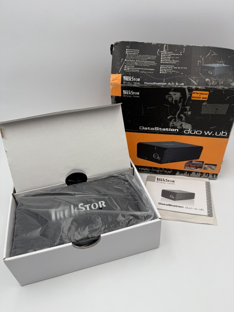 Trekstor DataStation duo W.u External Hard Drive