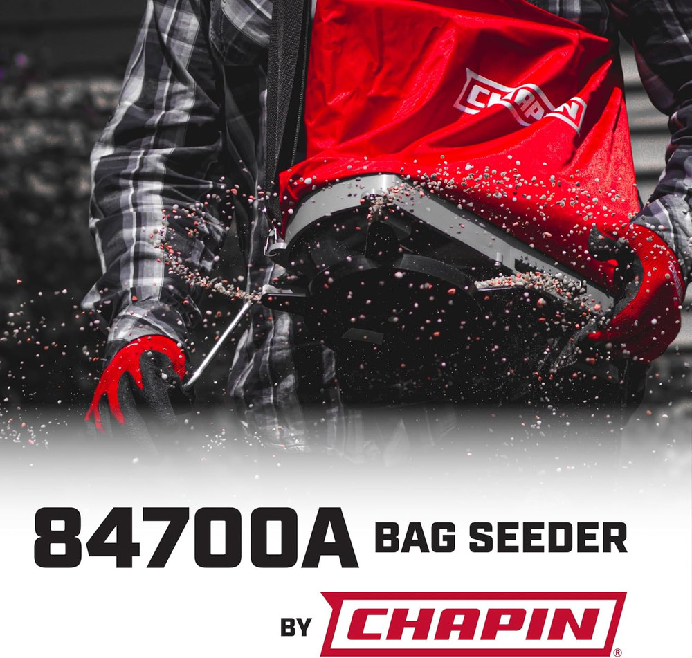 Chapin 84700A 25-Pound Professional Handheld Bag Seed Spreader with Waterproof B