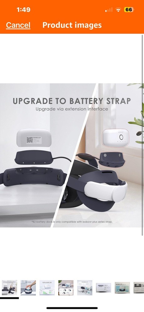 BOBVR Battery Dock Upgrade Kit For M1/M2 Plus