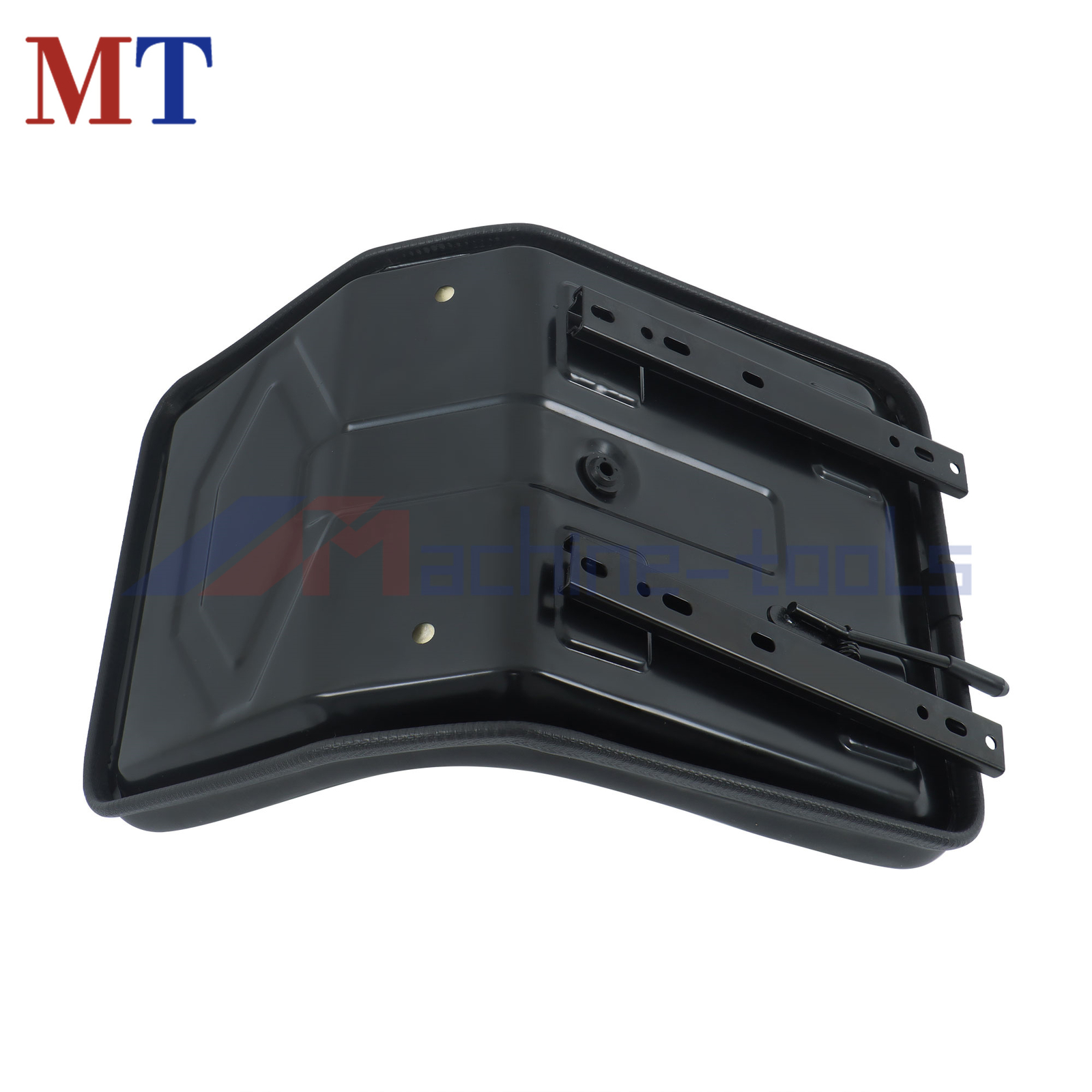 New Universal Lawn Tractor Seat Adjustable High Back Compact Mower Seat Black