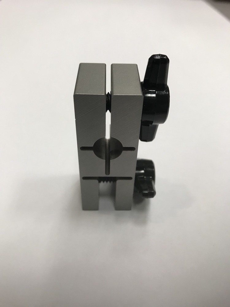 Drop indicator holder for 3/8" Diameter stem onto AGD lug back mount type stand.