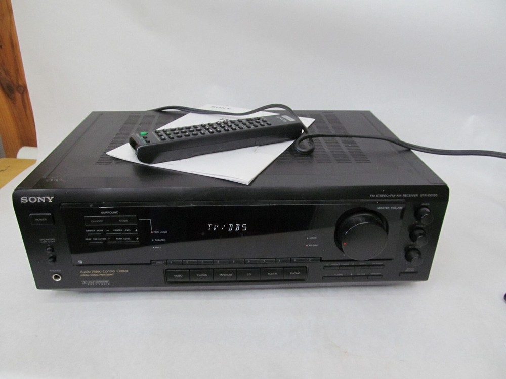 SONY STR-DE505 w/ Remote Bundle Stereo Receiver