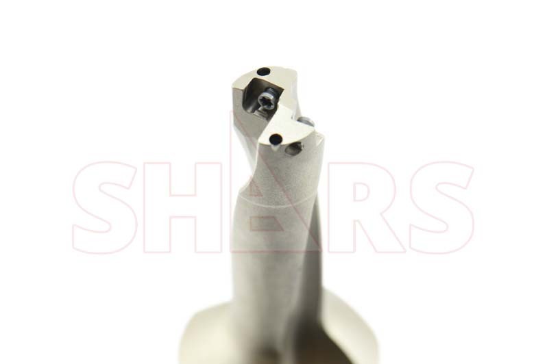 1PC 0.531" 3xD Coolant Through Indexable Drill + 2 SPMX Inserts !{