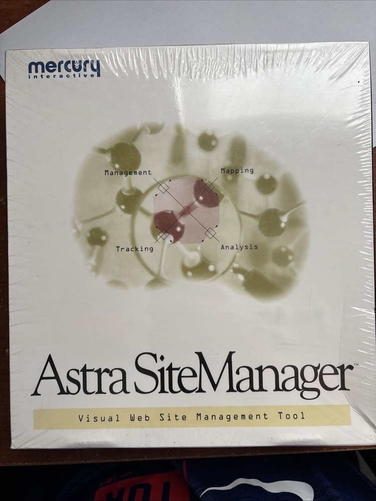 Mercury Interactive Astra SiteManager Website Management Tool Software NEW