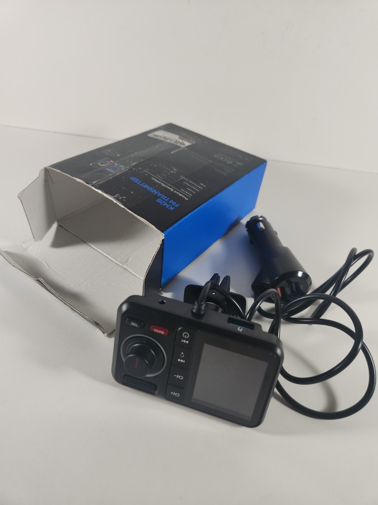 Nulaxy Bluetooth FM Transmitter for Car, Wireless Car Bluetooth V5.0 Adapter