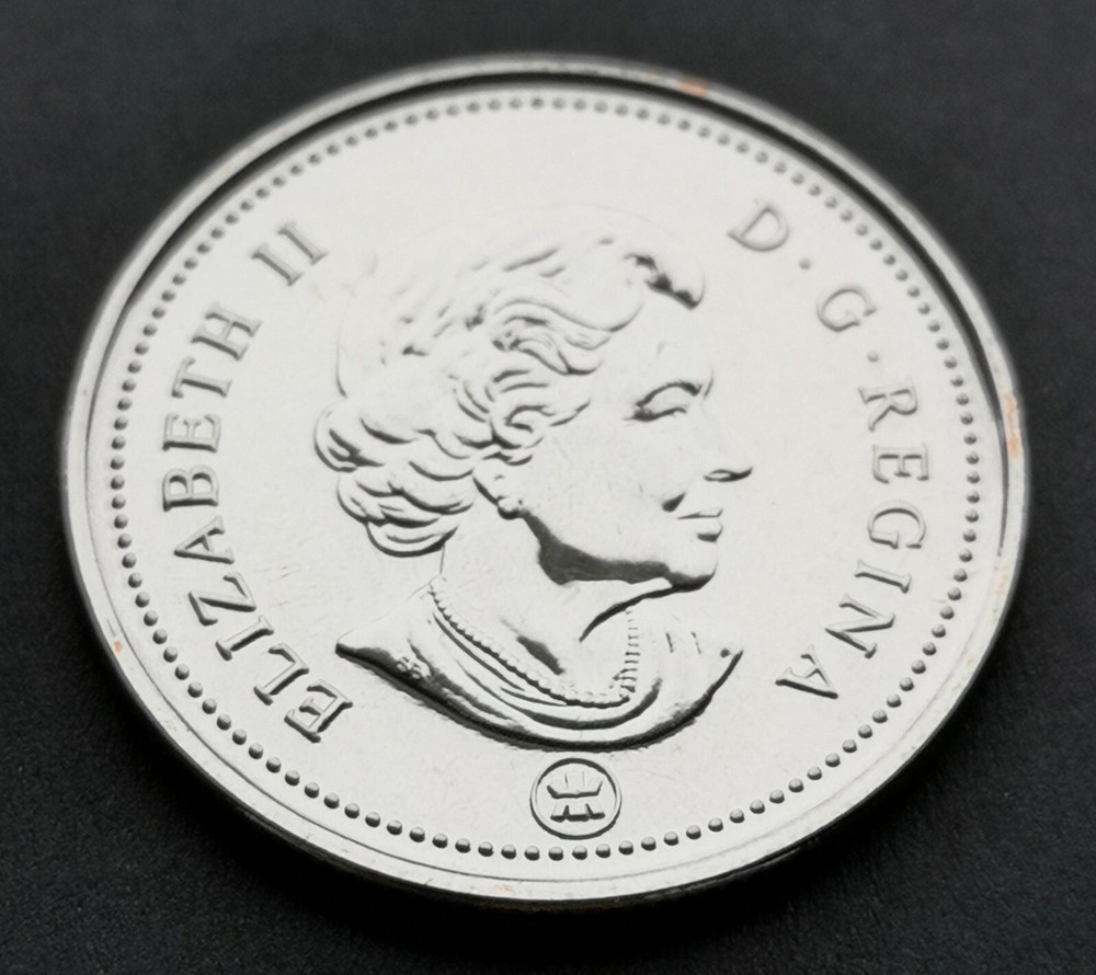 ***CANADA 25 CENTS COLOURED 2007 *** CONGRATULATIONS ***