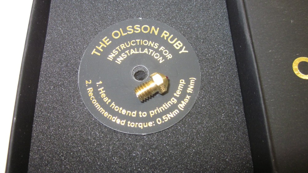 Olsson Ruby Nozzle High Output 2.85mm 0.40mm
