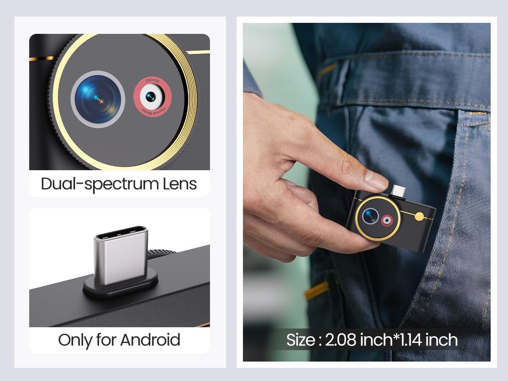 Thermal Master P4 Thermal Imaging Camera for Android with 512×384 X³ IR﻿