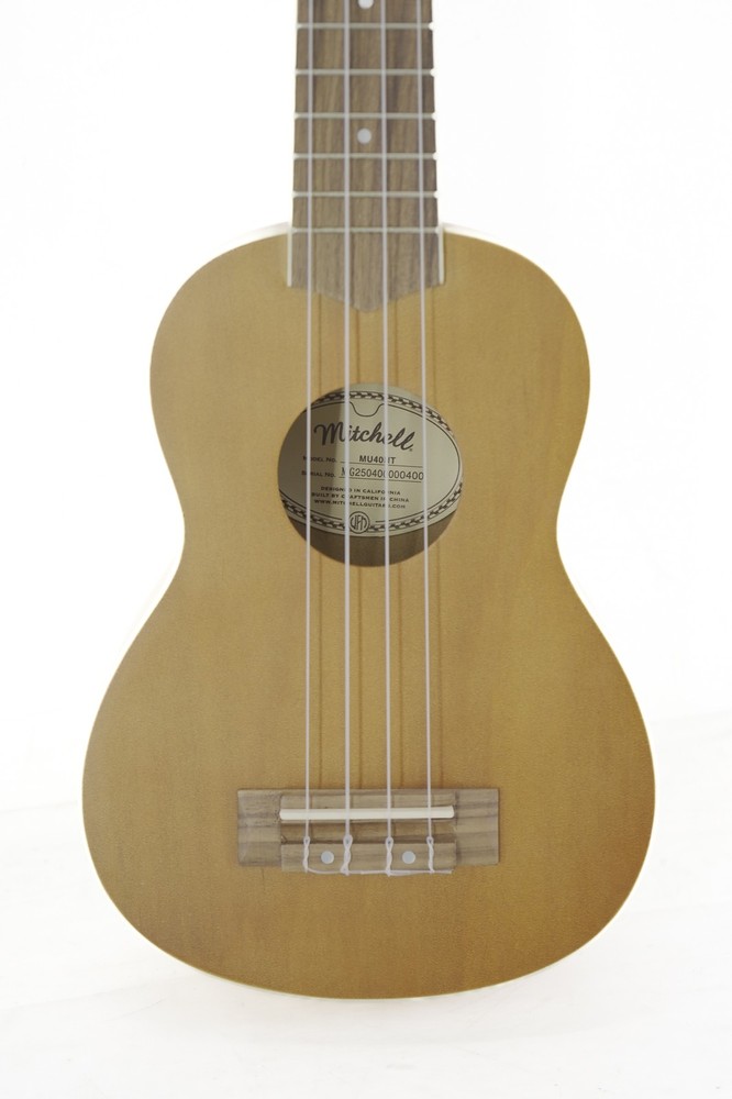 Mitchell MU40 Soprano Ukulele Natural