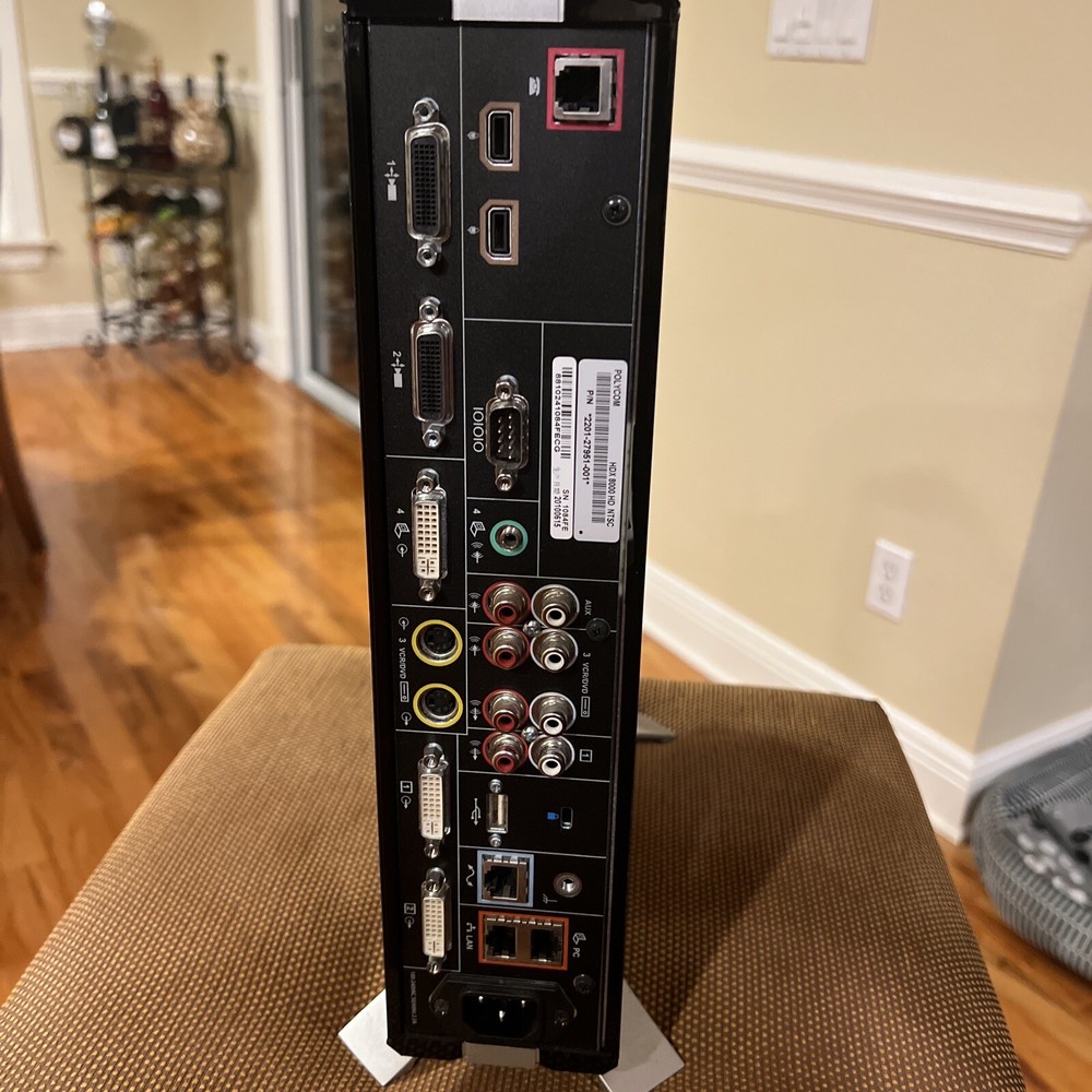 Genuine Polycom HDX 8000 Fully Loaded w 1080p!