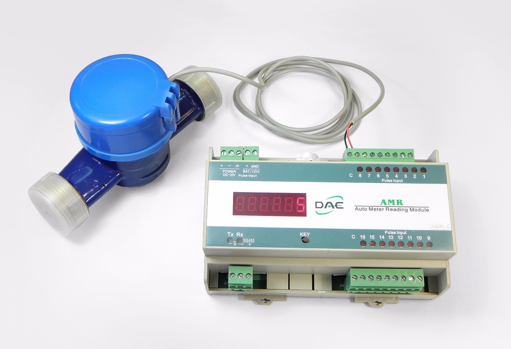 DAE WP-400m 4″ Woltmann Helix Water Meter, Pulse Output, Cubic meter