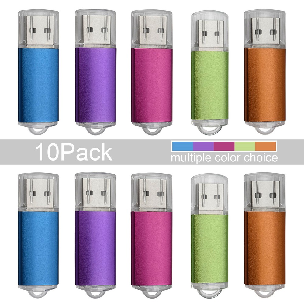 10Lot 32GB U Disk USB 2.0 Flash Drive Memory Stick Thumb Pen Drive Storage Case