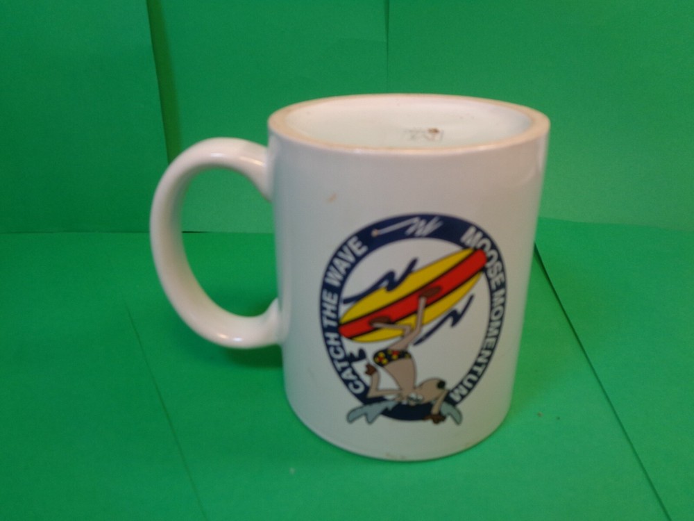 Moose Momentum/Catch The Wave Coffee Mug, MWare (Used/EUC)