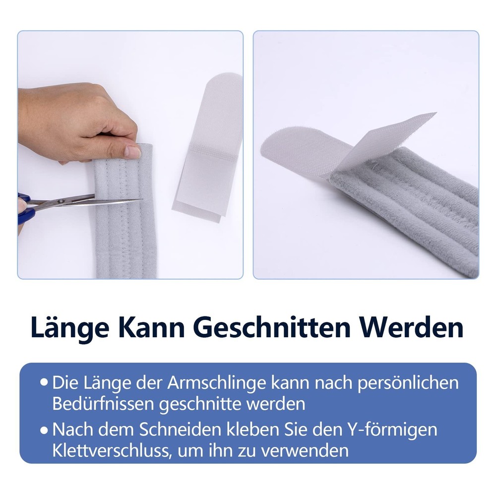 Arm Sling Adjustable Arm Support Strap Lightweight Comfortable Shoulder Immob...