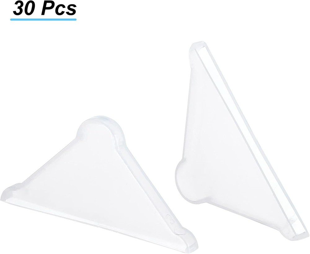 MECCANIXITY PP Corner Protector Triangle 37x3mm for Ceramic, Glass,