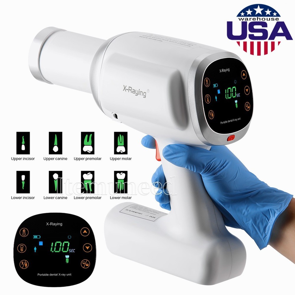 Dental X Mobile Unit System Ray Digital Machine High Frequency without Shield