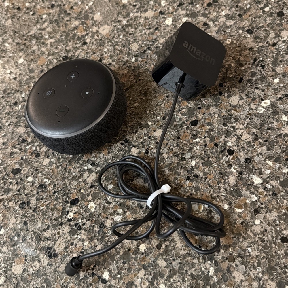 Amazon Echo Dot (3rd Generation) Smart Speaker with Alexa - Charcoal