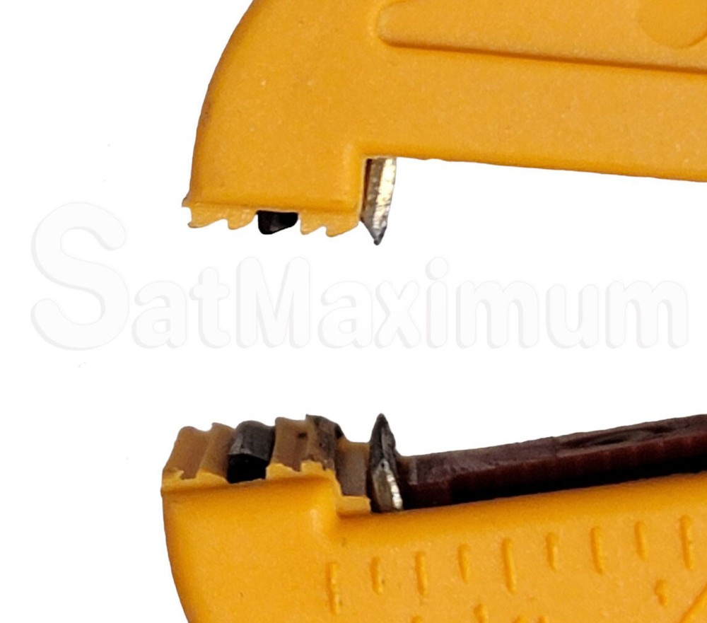 Heavy Duty Self Adjustable Automatic Electrical Wire Stripper Cutter 2-in-1 Tool